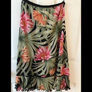 100% Silk Tommy Bahama Skirt Size XS